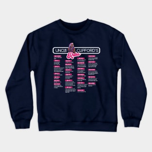 Uncle Clifford's Rules Crewneck Sweatshirt